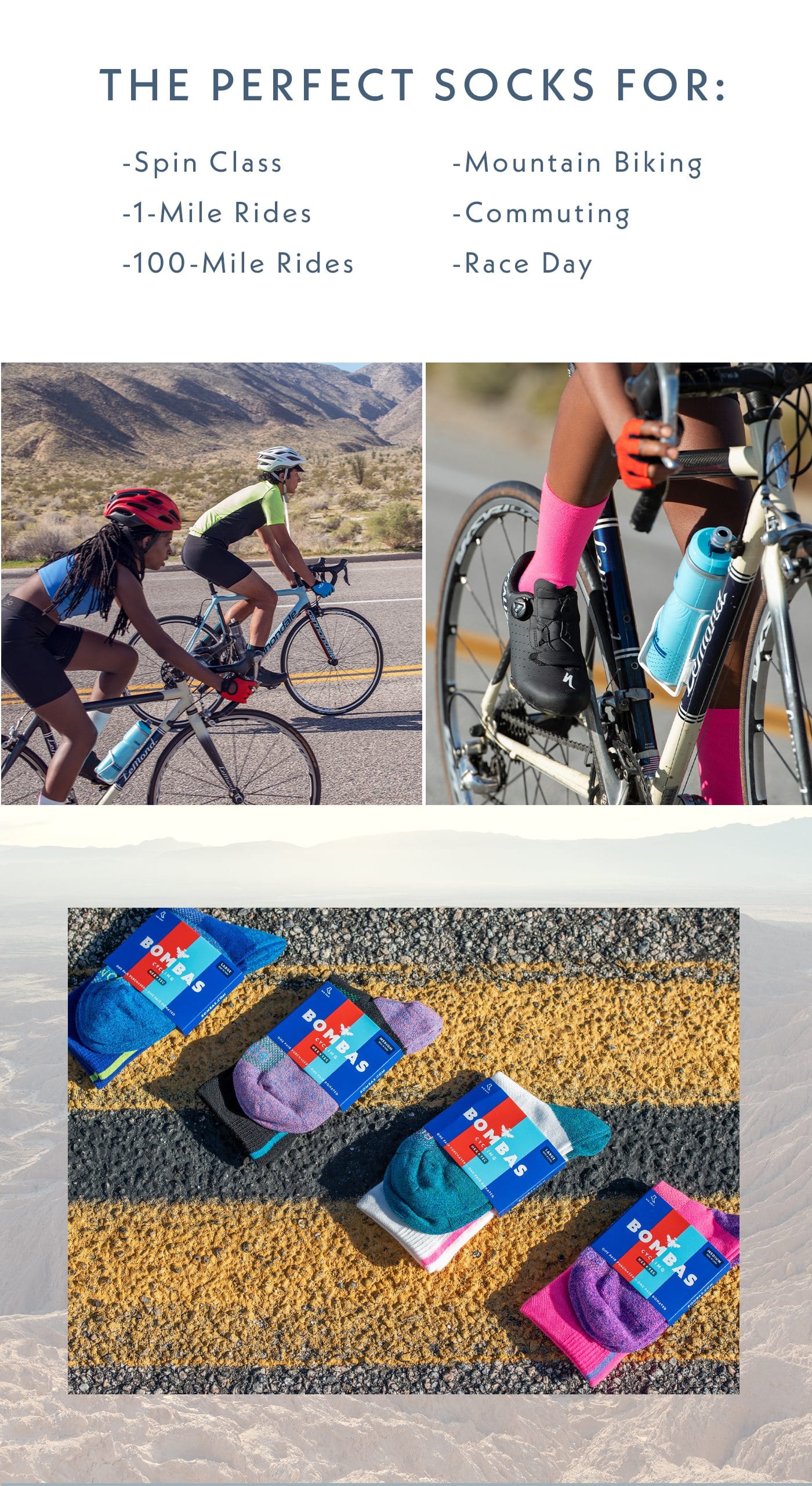 bombas cycling socks